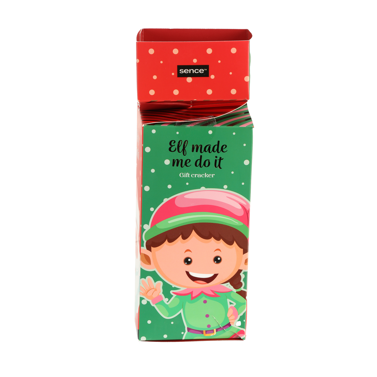 Coffret de 7 crackers de Noël Géant The Christmas List