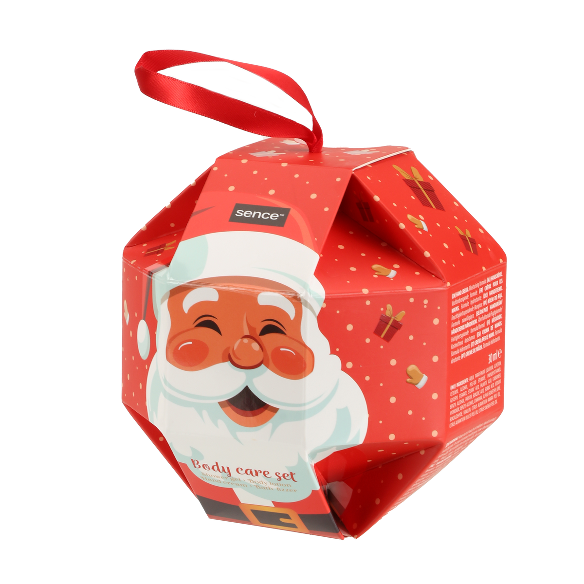 Coffret Christmas soin du corps  - Rouge