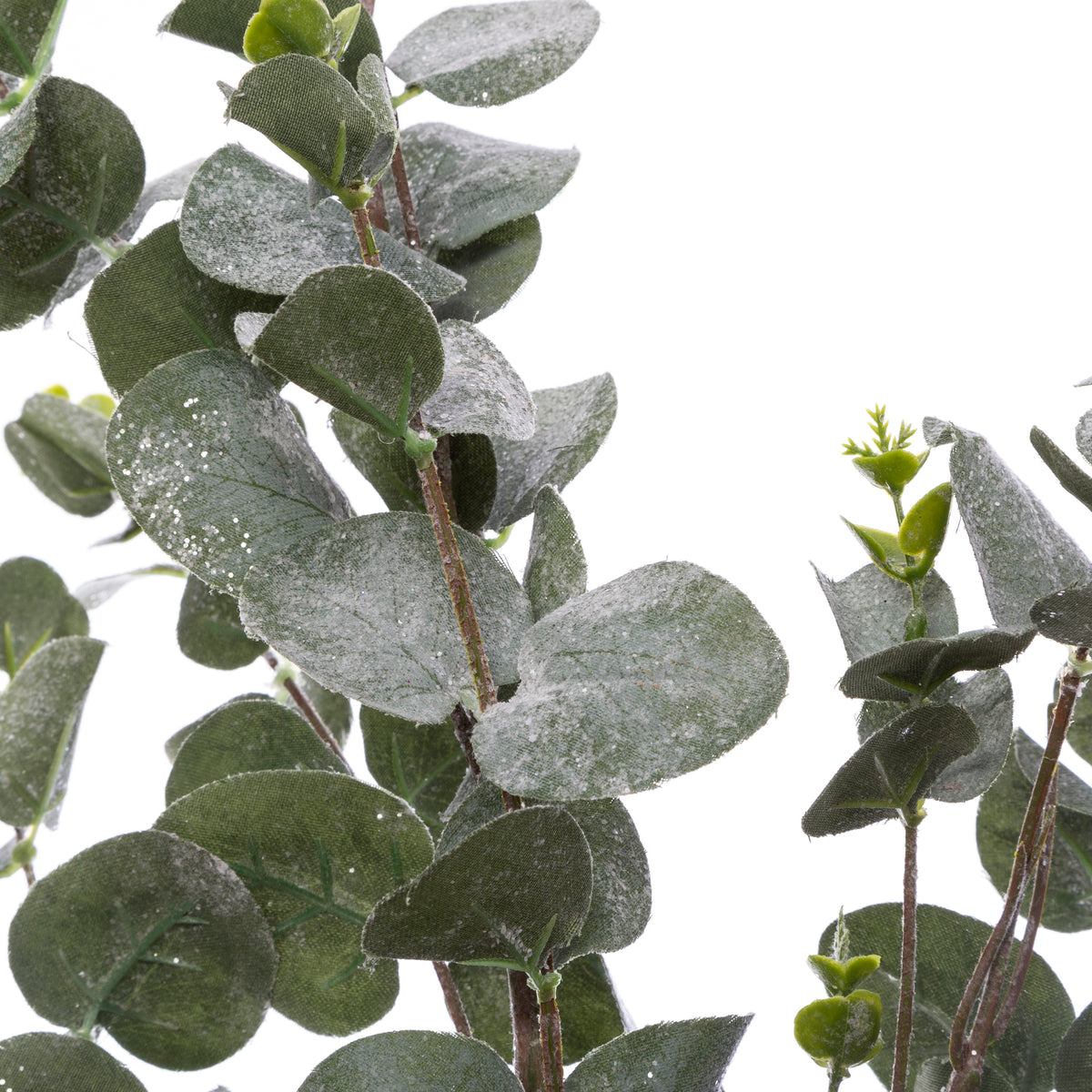 Branche eucalyptus paillettes – 98 cm
