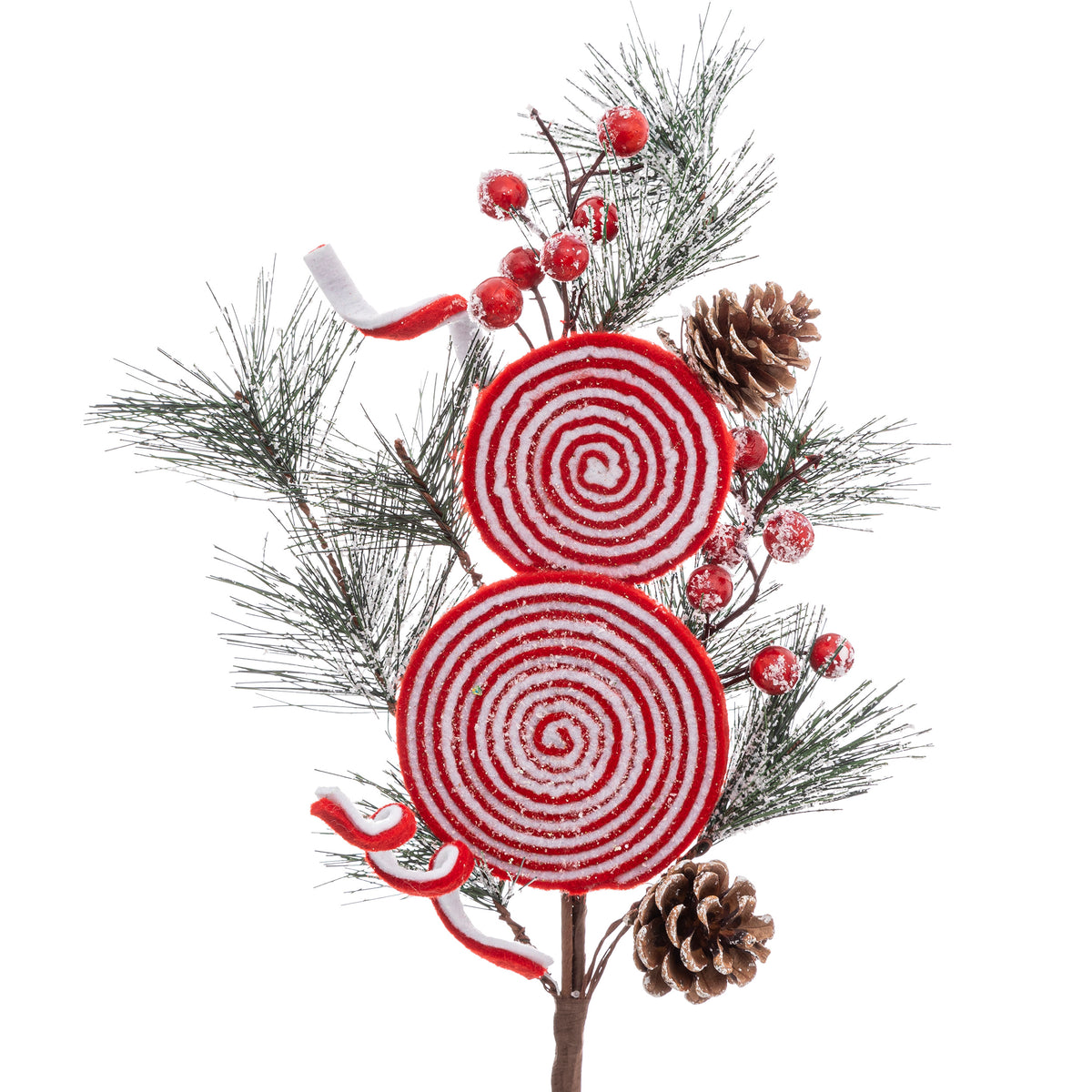 Branche décorative de Noël 75cm