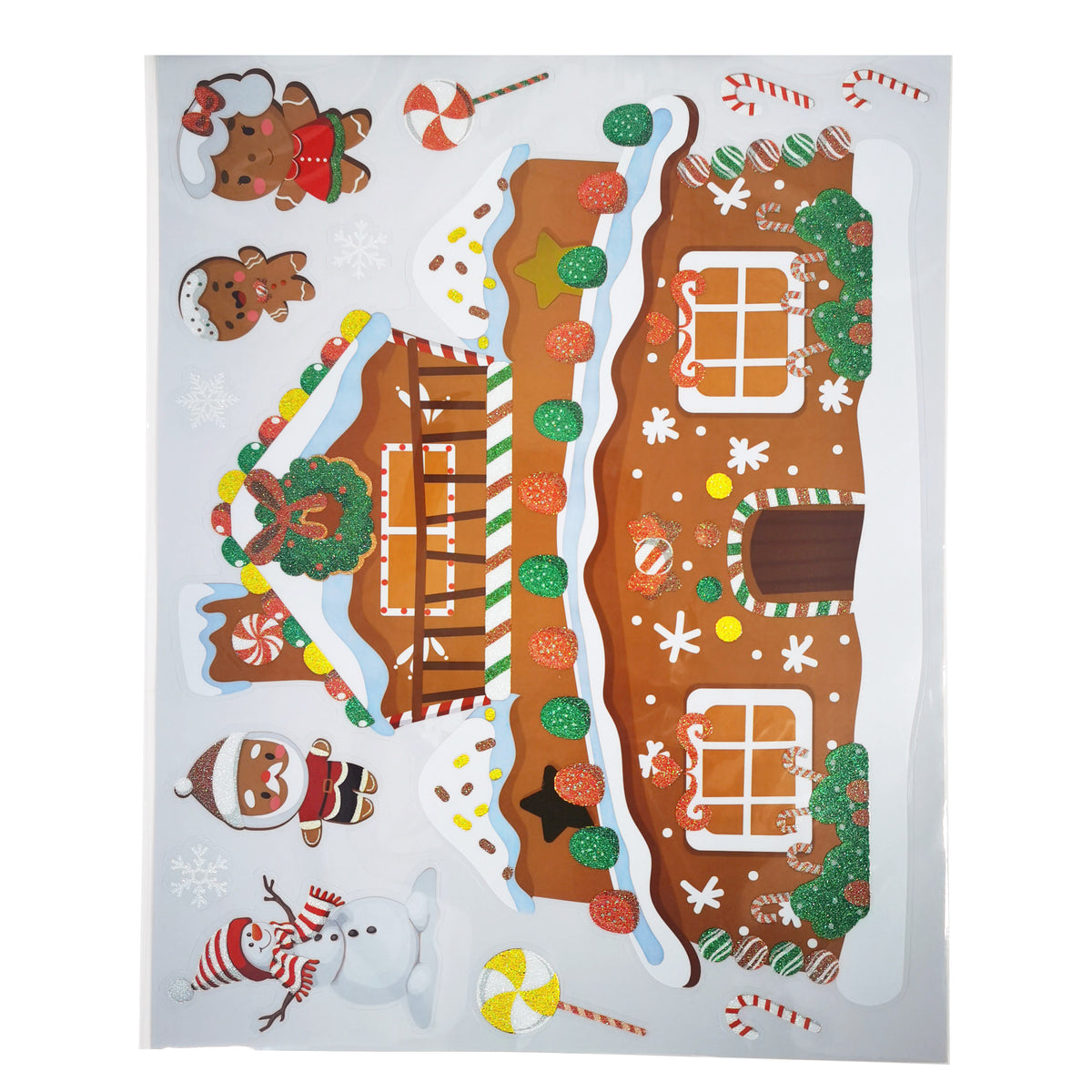 Stickers pour vitre pain d’épices 38x30 cm