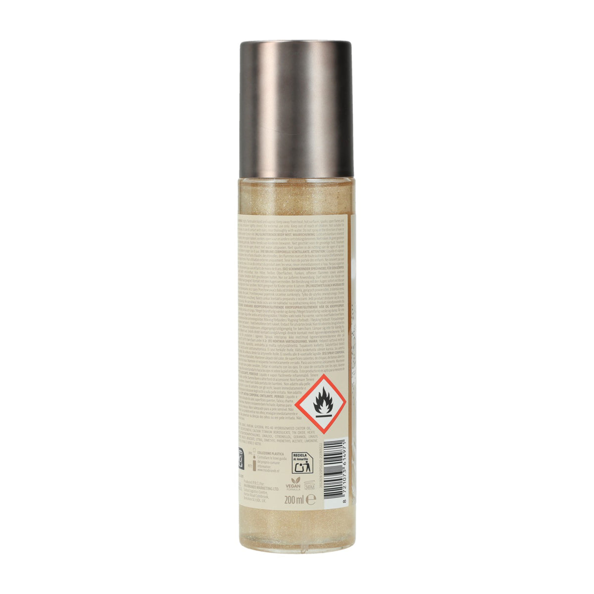 Brume pour le corps pailletée Champagne Night Luxe