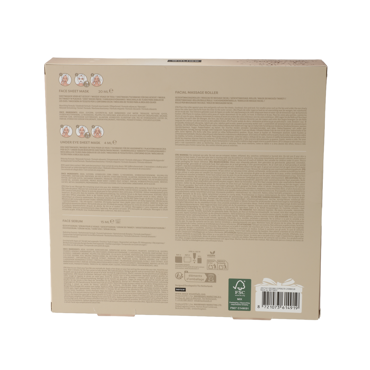 Coffret soin visage Night Luxe