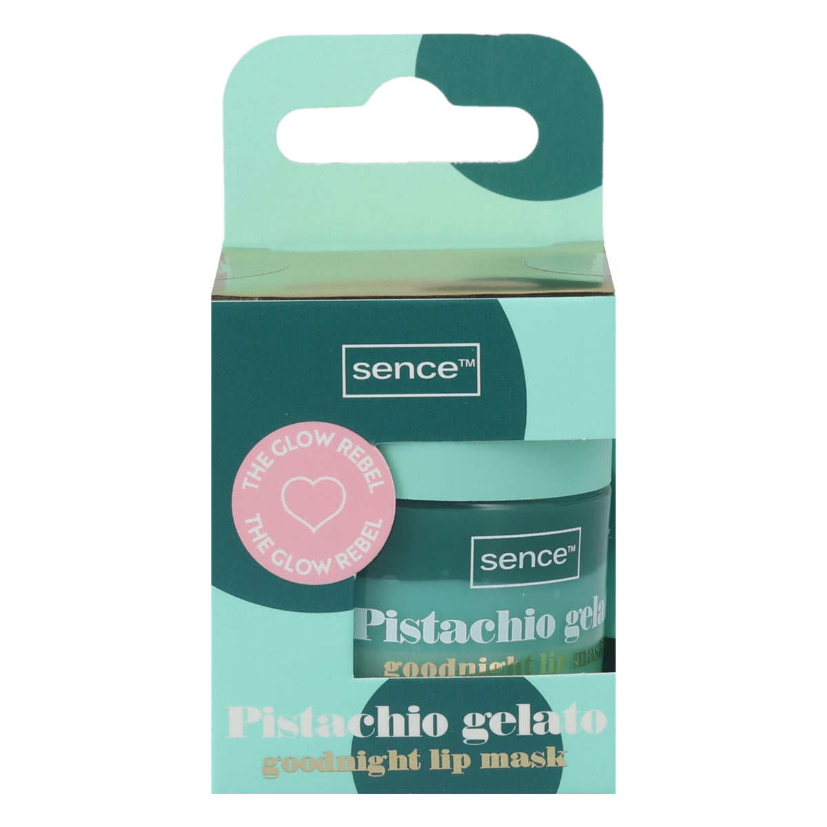Masque pour les lèvres The Glow Rebel Sence – 3 modèles assortis - Vert