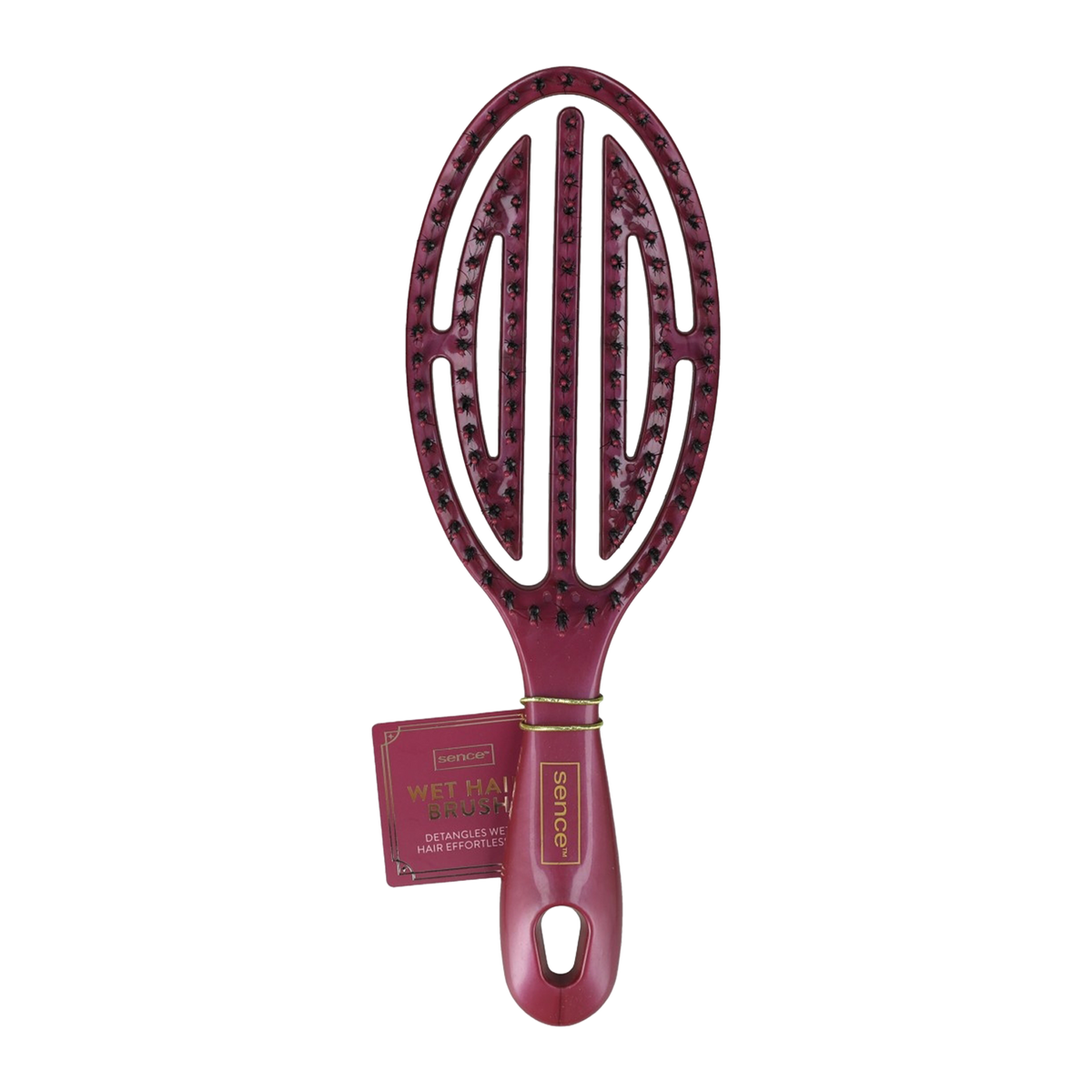 Brosse à cheveux Sence Timeless Touch – 3 modèles assortis - Rouge