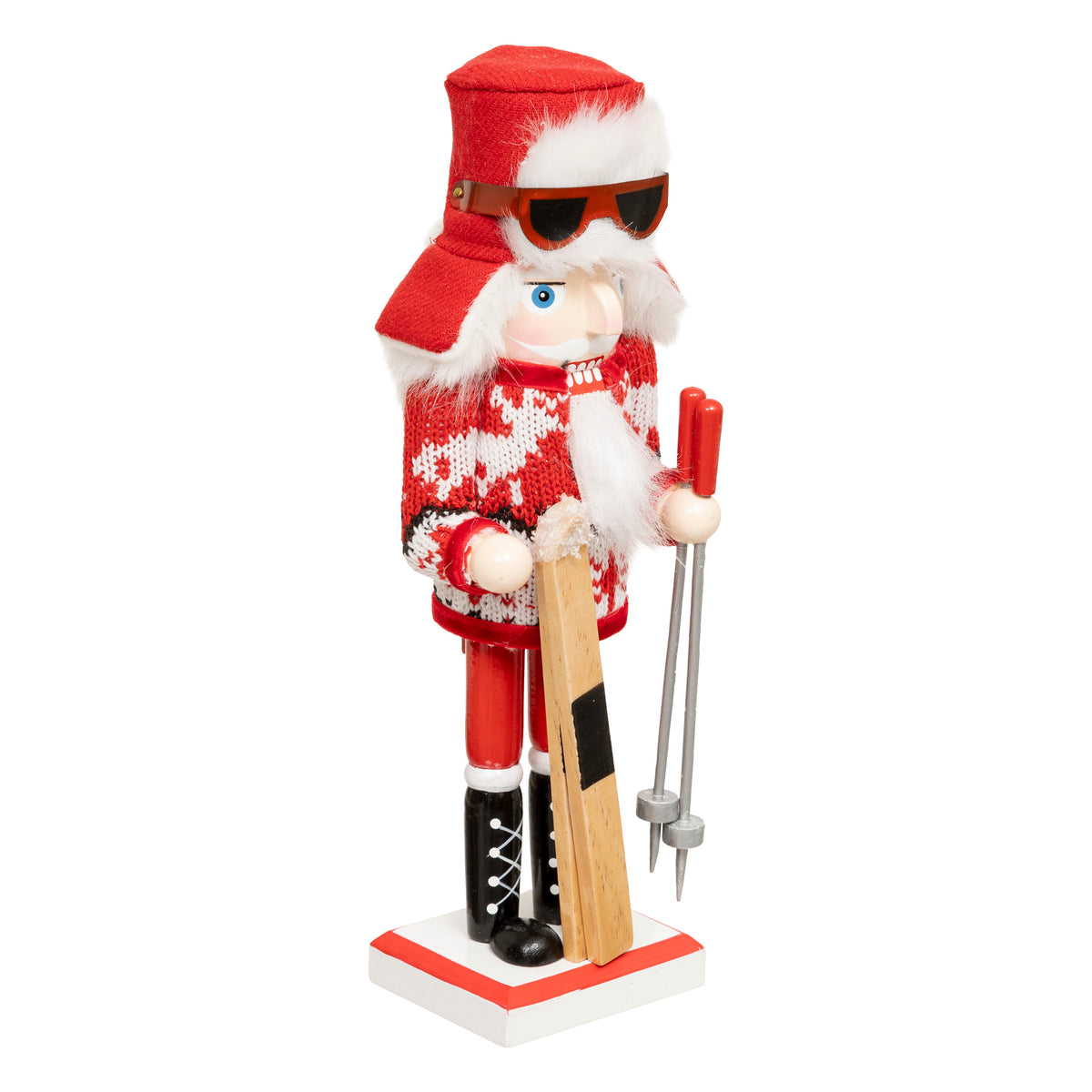 Casse-noisette skieur 25 cm