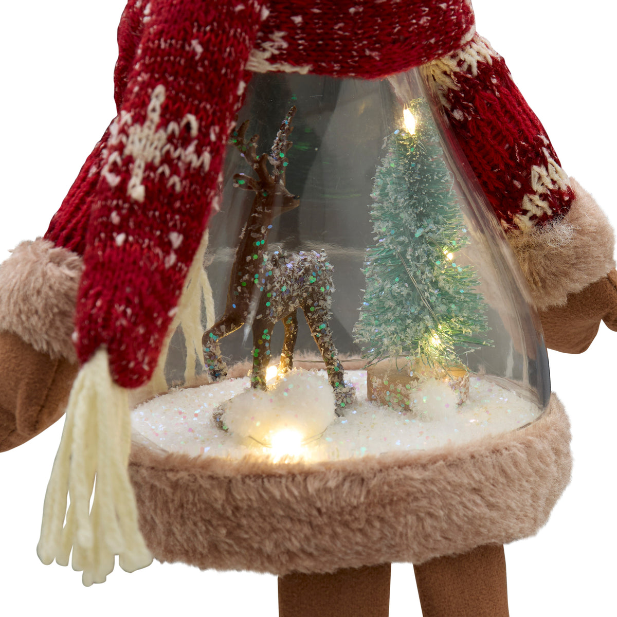 Personnage de Noël lumineux 56 cm