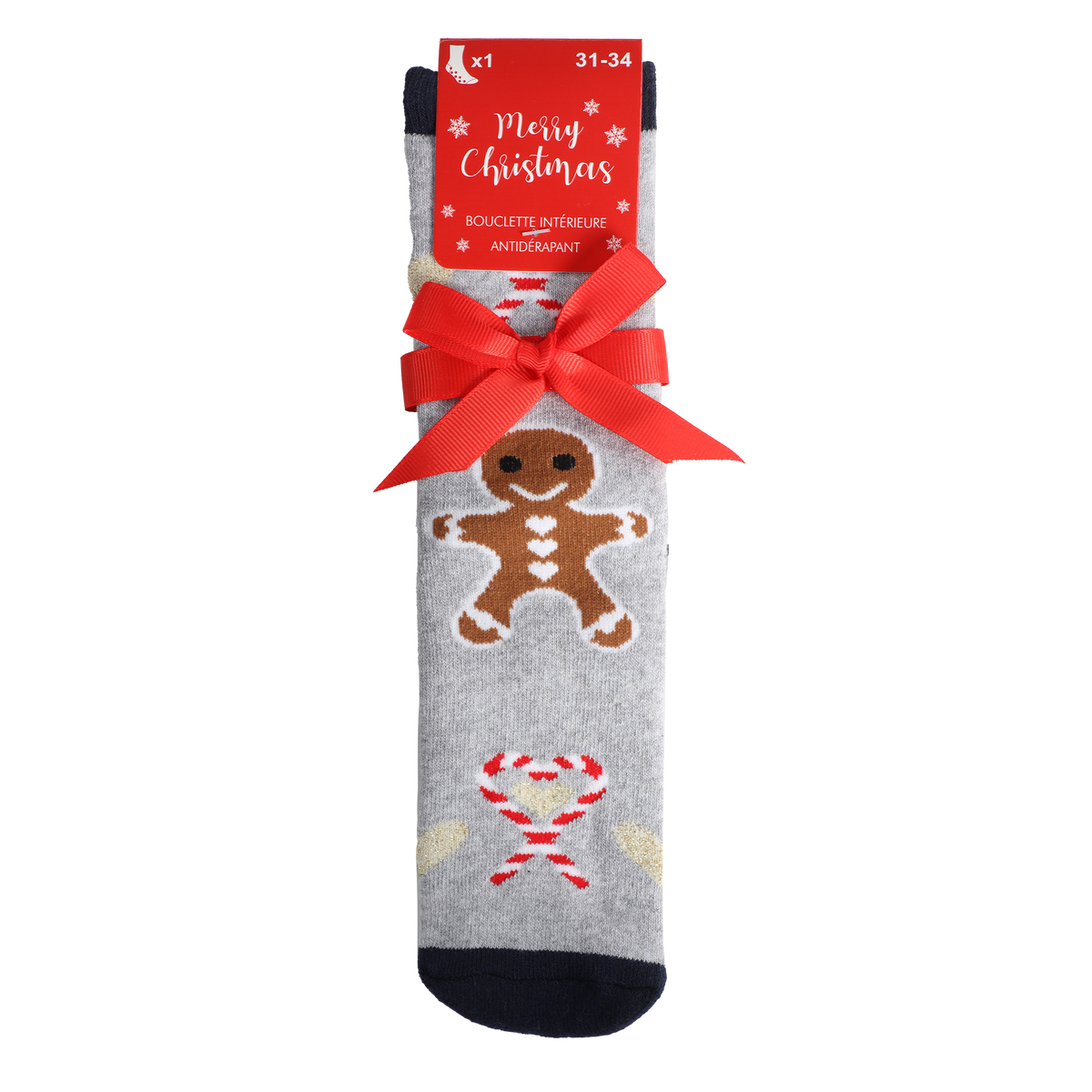 Chaussettes de Noël  - Rouge