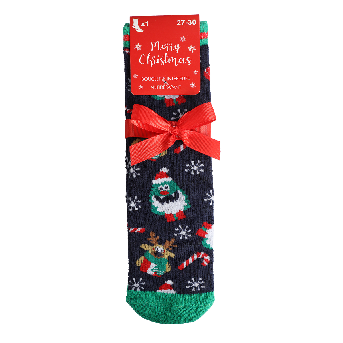 Chaussettes de Noël  - Rouge