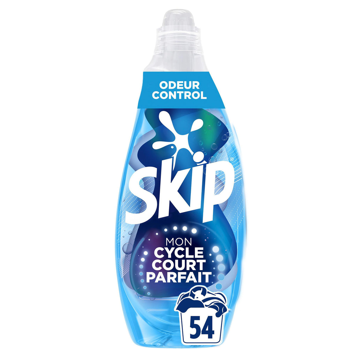 54 Capsules de lessive liquide Odeur Control