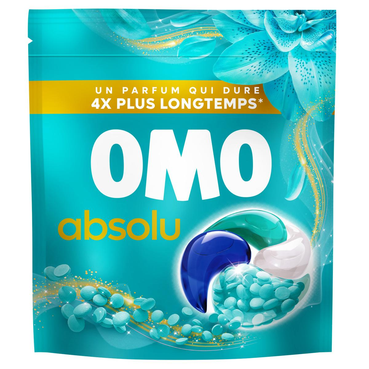 22 capsules de lessive absolu fraîcheur