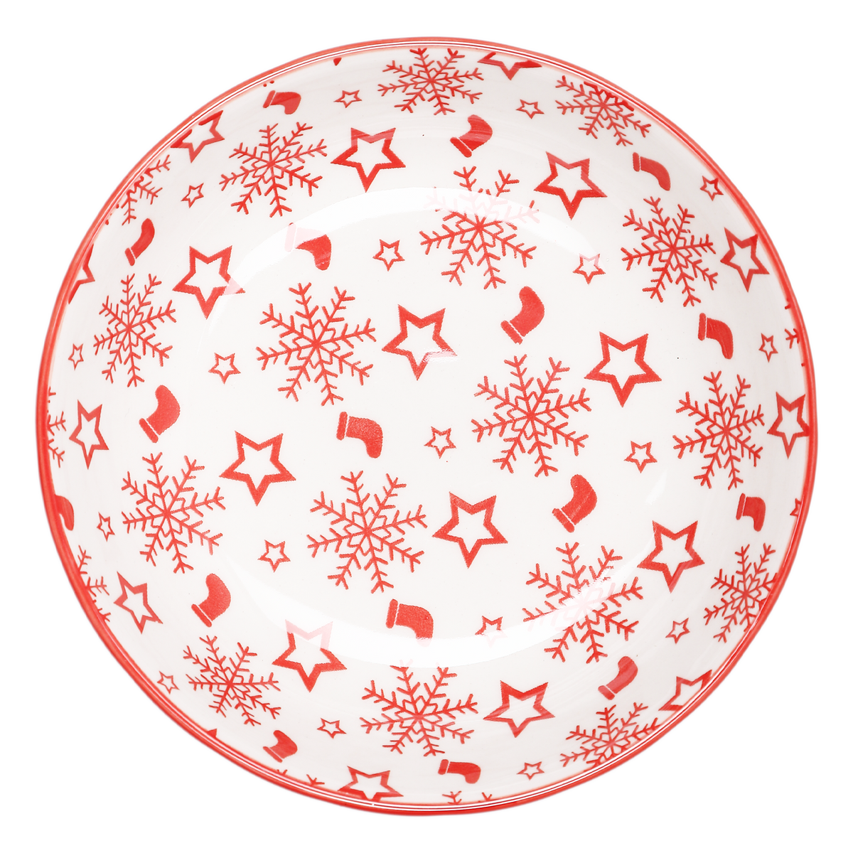 Coupelle de Noël en porcelaine