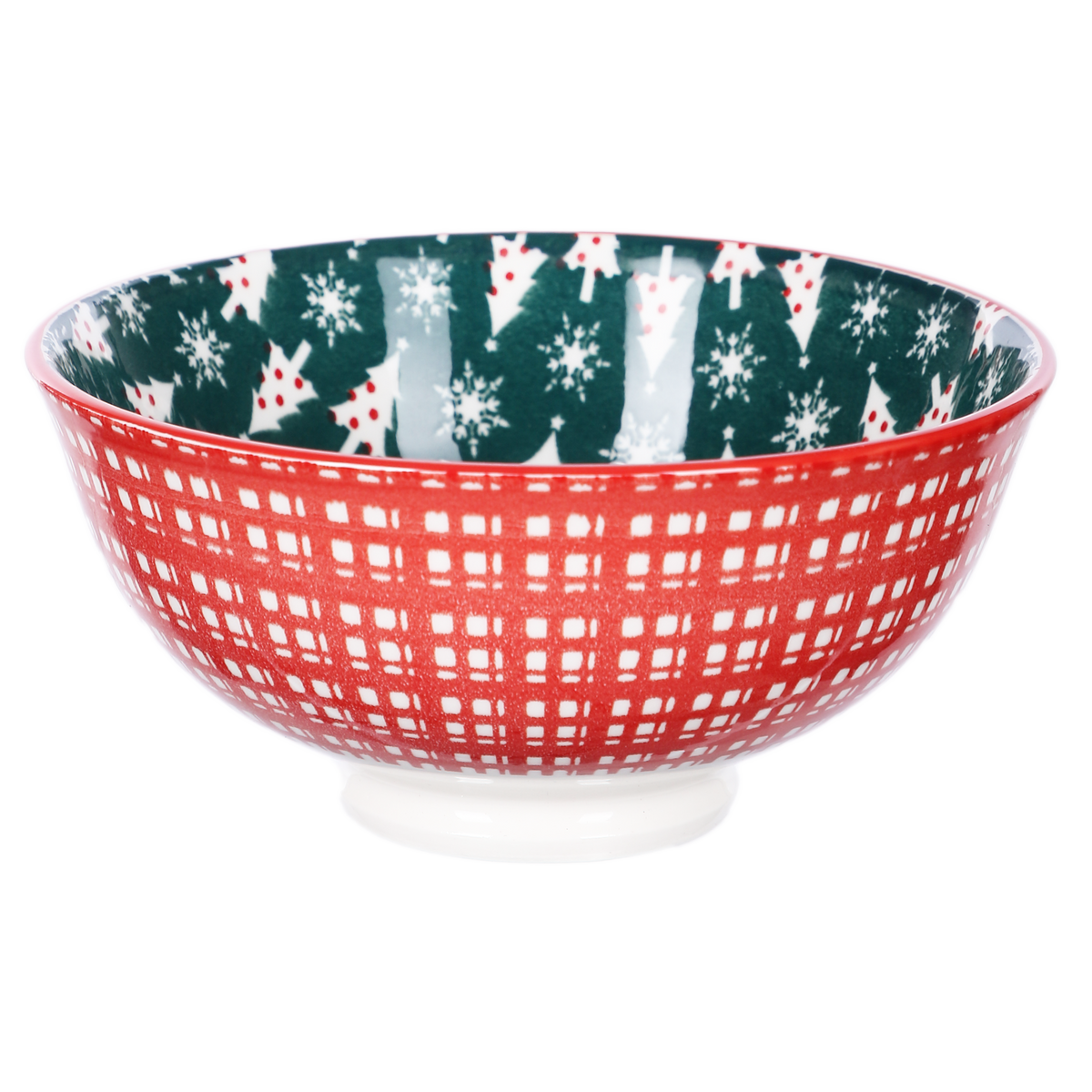 BOL PORCELAINE DECO NOEL 12*5.6CM