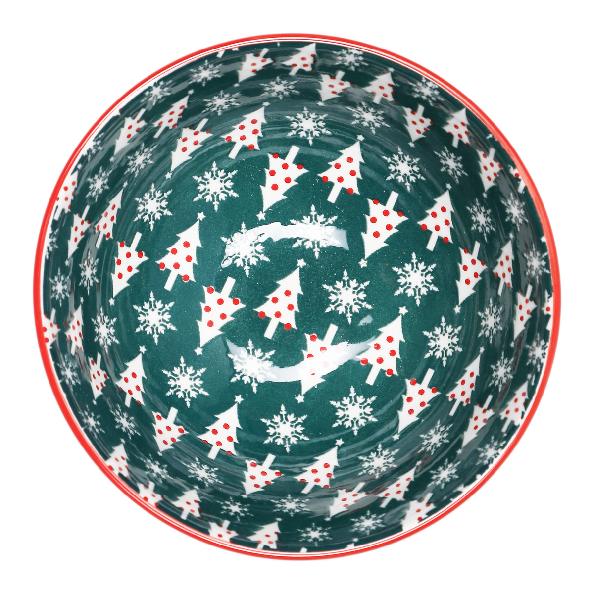 BOL PORCELAINE DECO NOEL 12*5.6CM