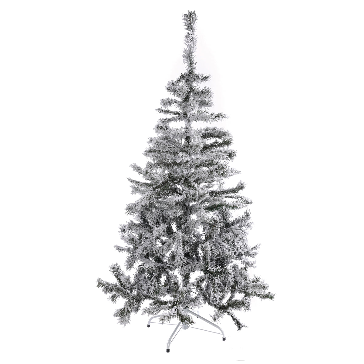 Sapin artificiel floqué – H. 150 cm
