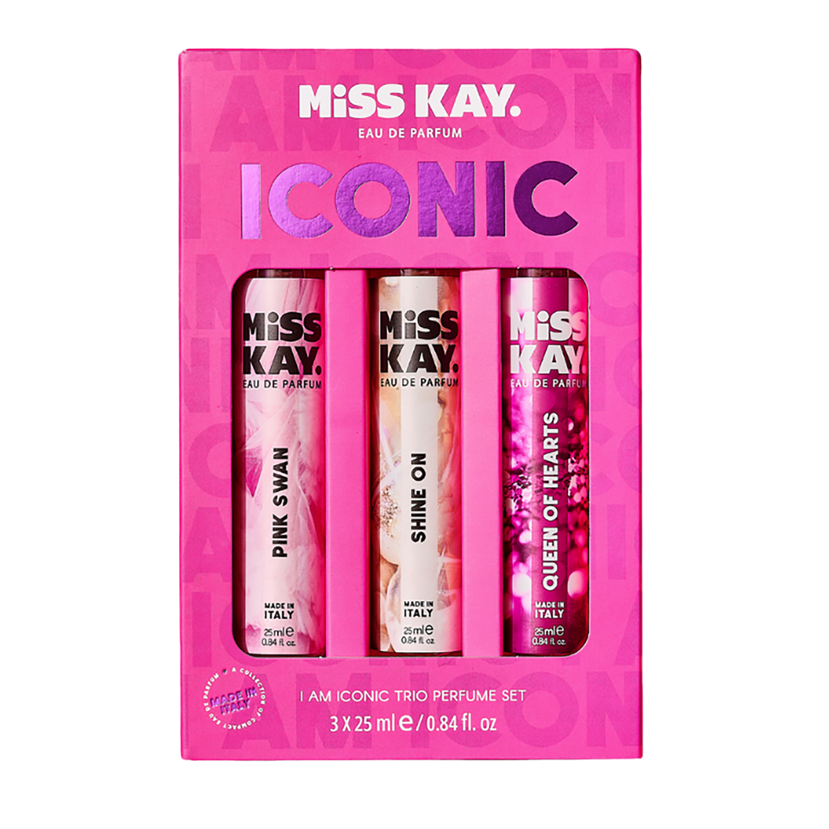 Ensemble coffret 3 eaux de parfum Iconic