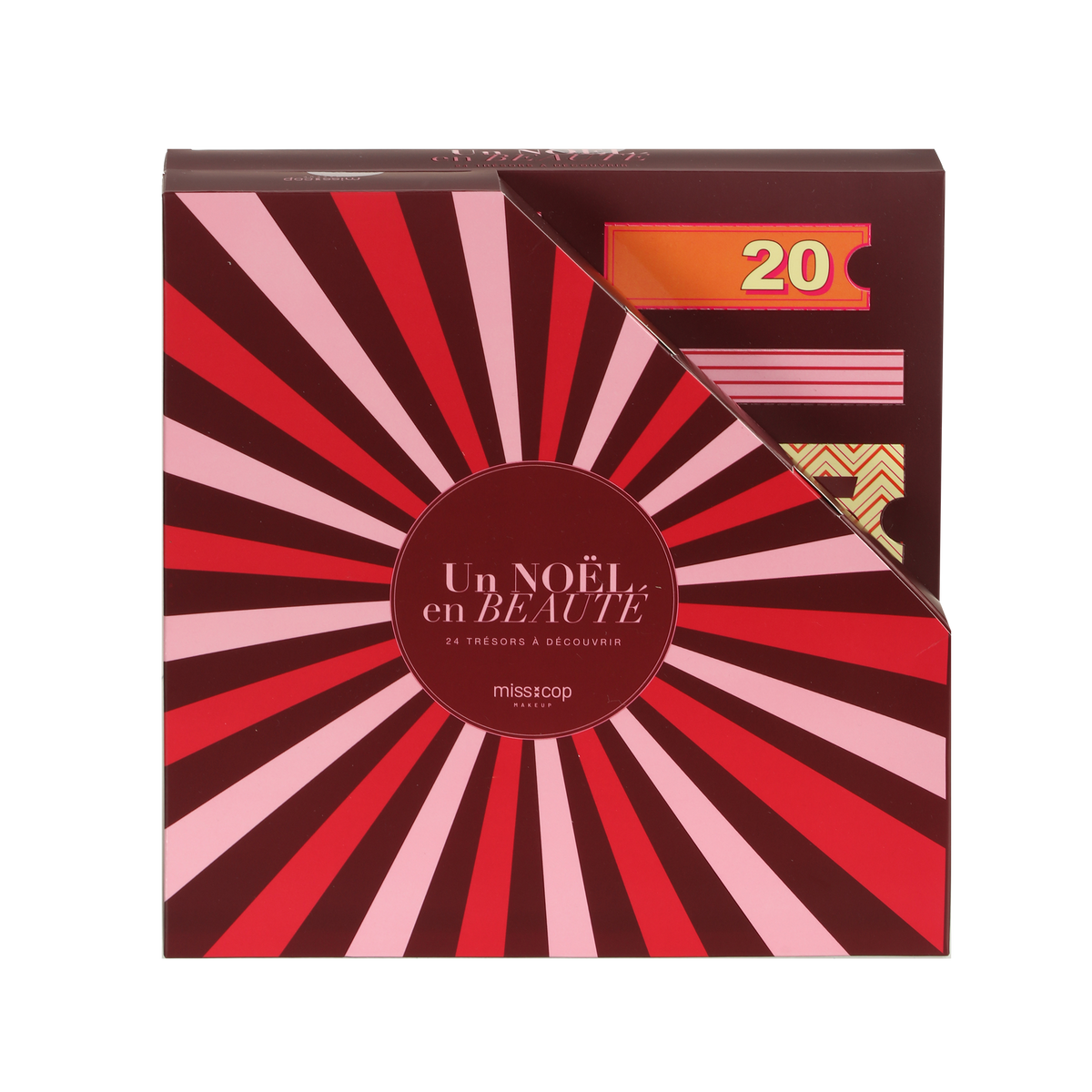 Calendrier de l’Avent maquillage et accessoires Miss Cop