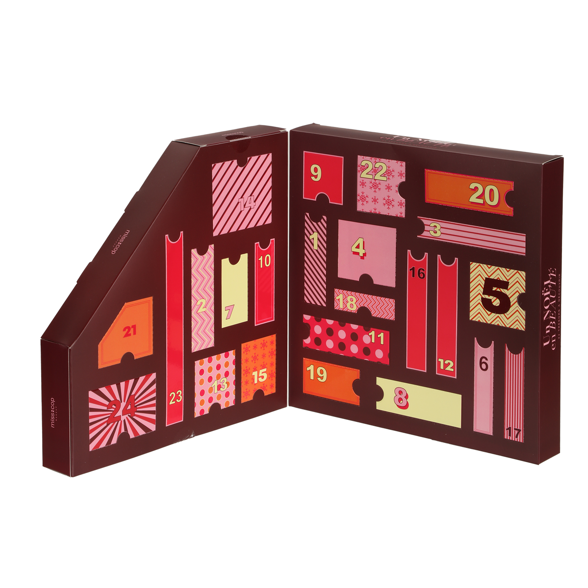 Calendrier de l’Avent maquillage et accessoires Miss Cop