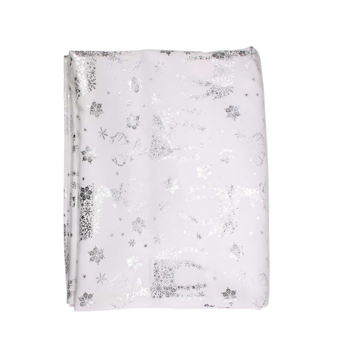 Nappe de Noël 150 x 240 cm - Argent