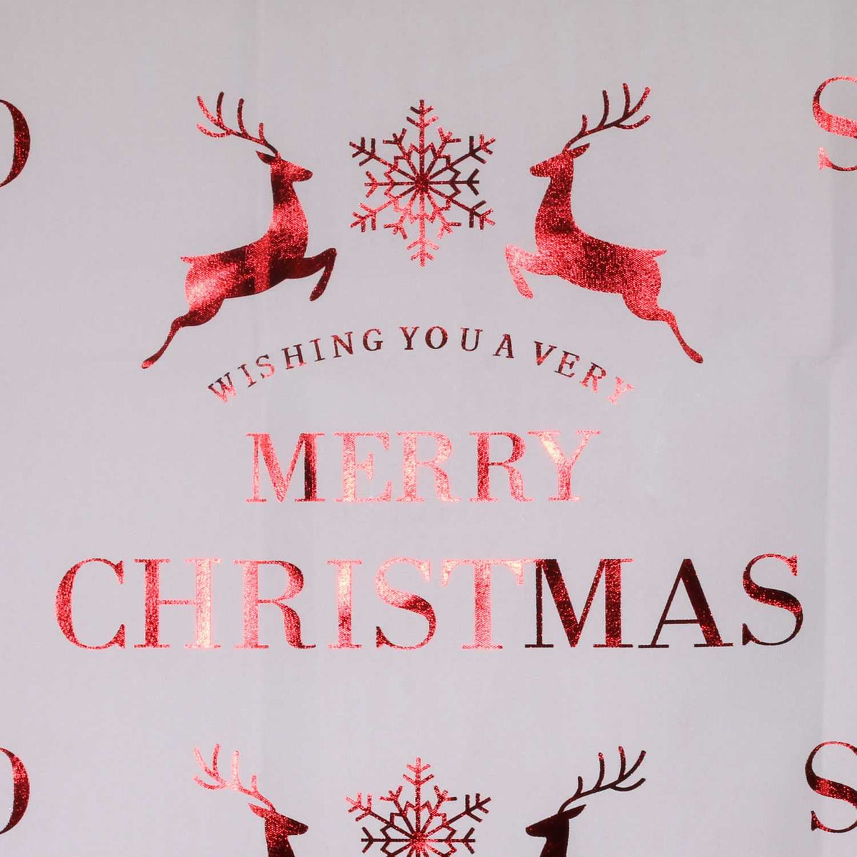 Nappe de Noël 150 x 240 cm - Rouge