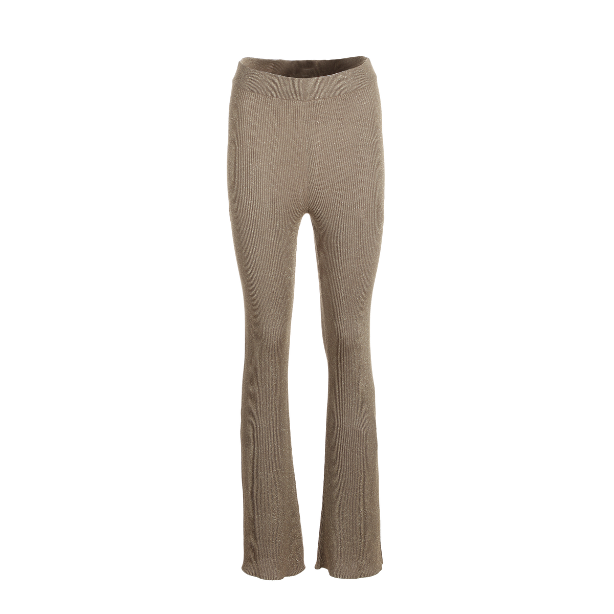 Pantalon en maille brillante OR - Or