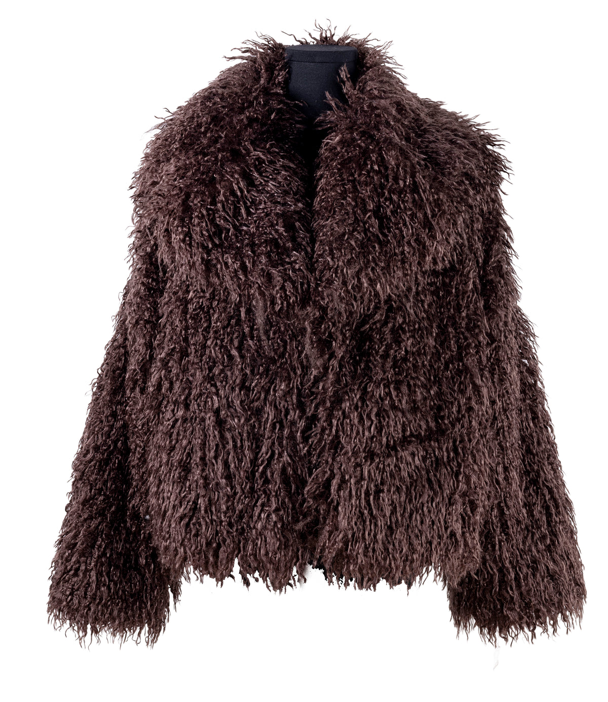 Veste en fourrure – du S au XL - Marron