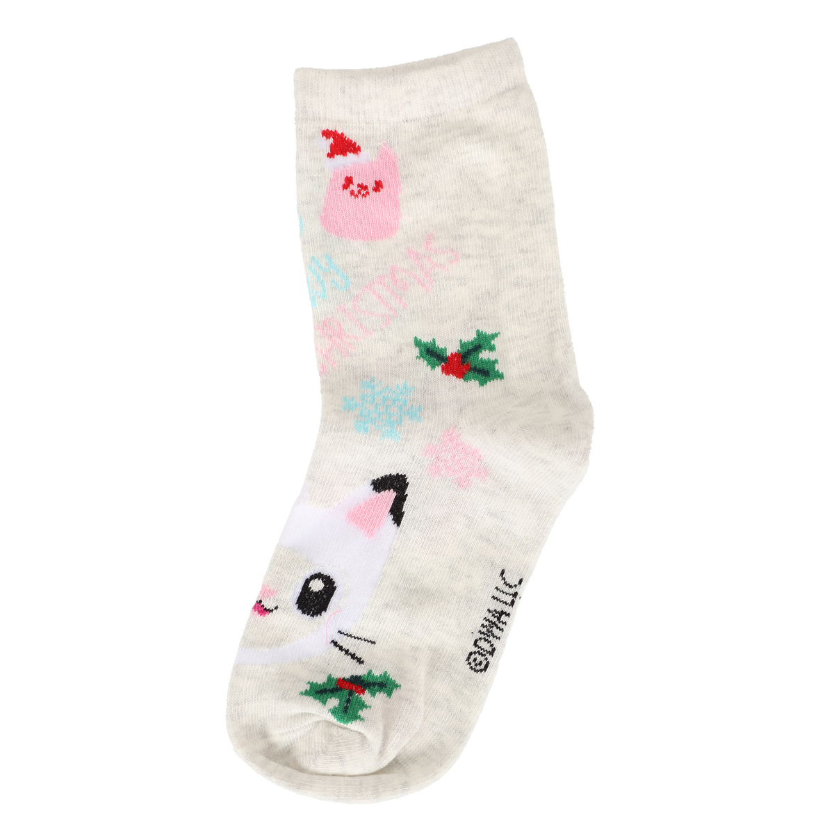 7 paires de chaussettes de Noël licence - Vert
