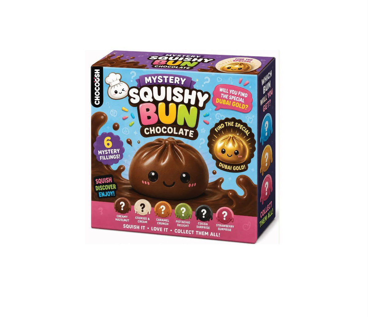 Mystery Squishy bun chocolate