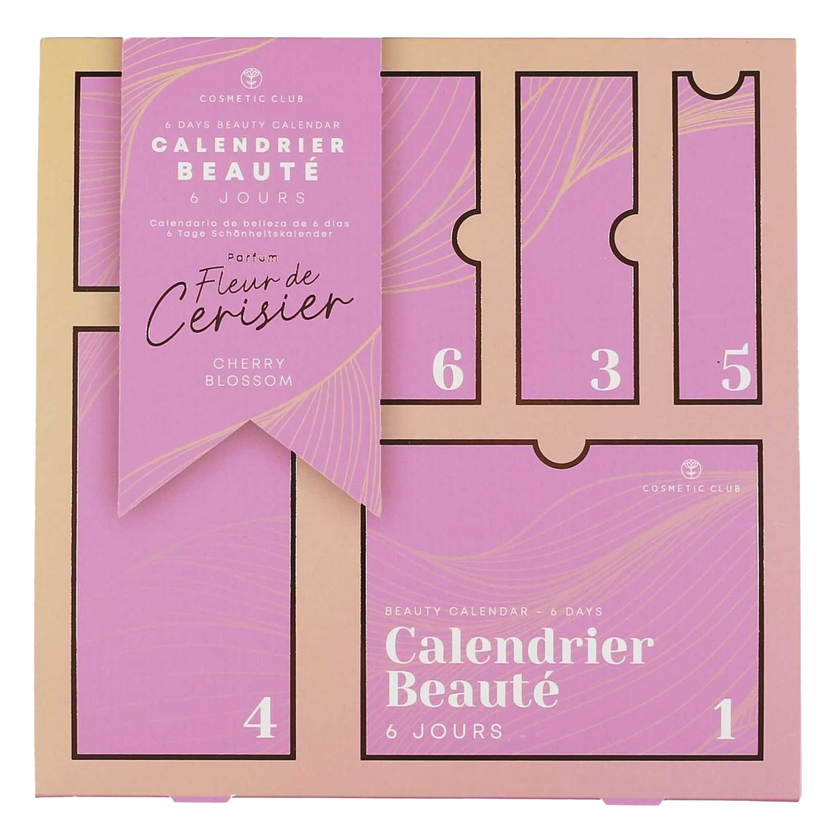 Calendrier beauté 6 jours Femme