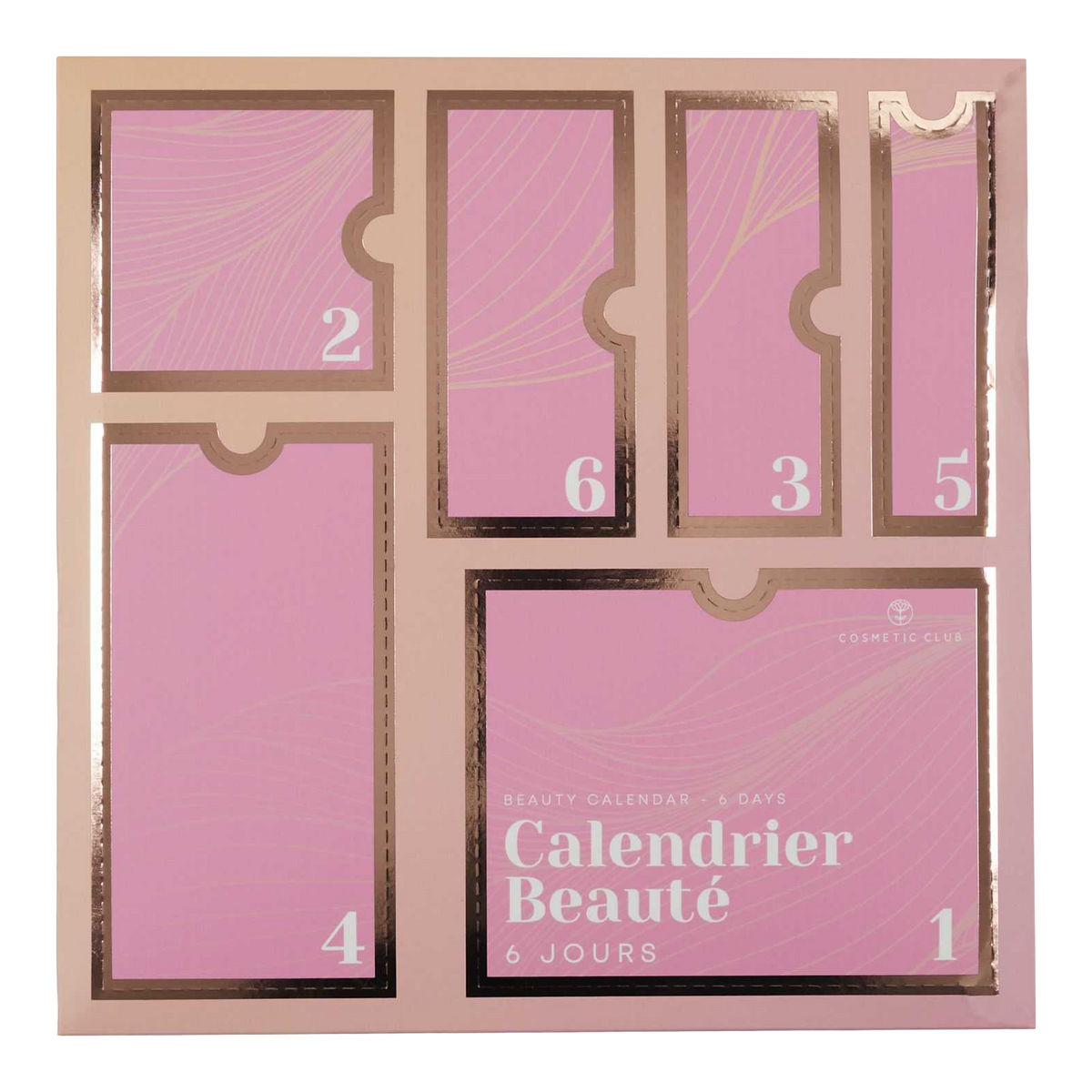 Calendrier beauté 6 jours Femme