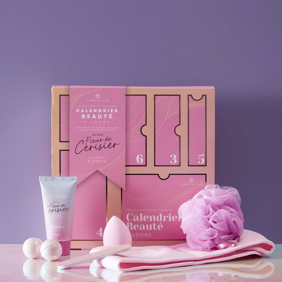 Calendrier beauté 6 jours Femme