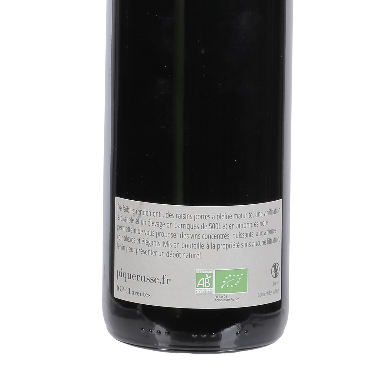Pique Russie IGP Charente 2019