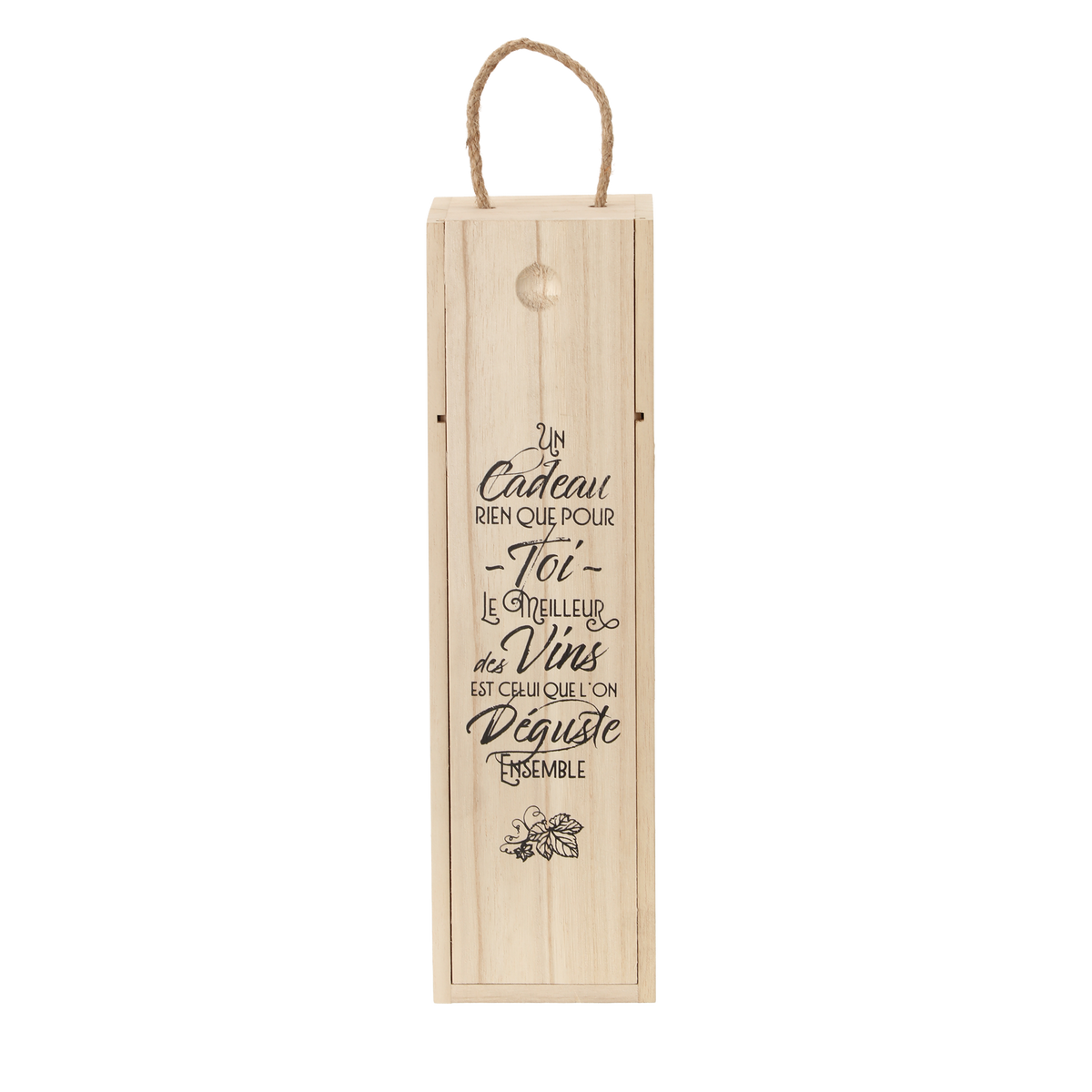 Boîte à cadeau pour bouteille
