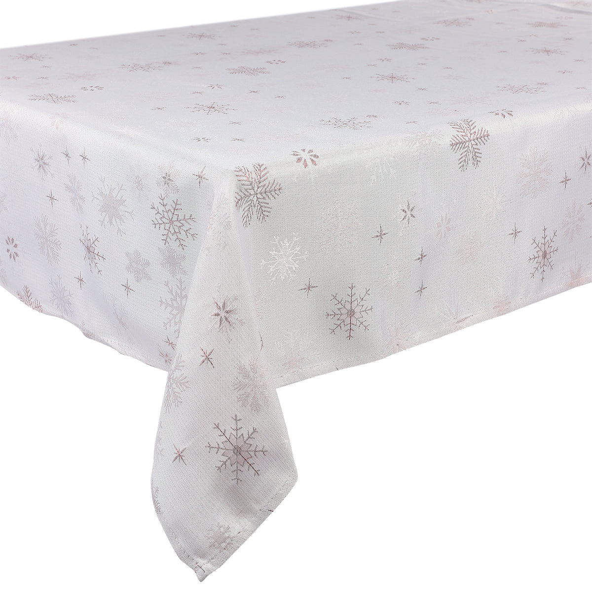 Nappe imprimée flocons 150x300 cm