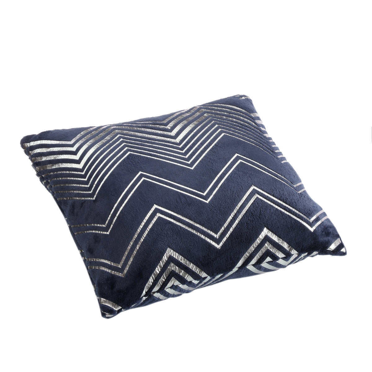 Coussin imprimé silver