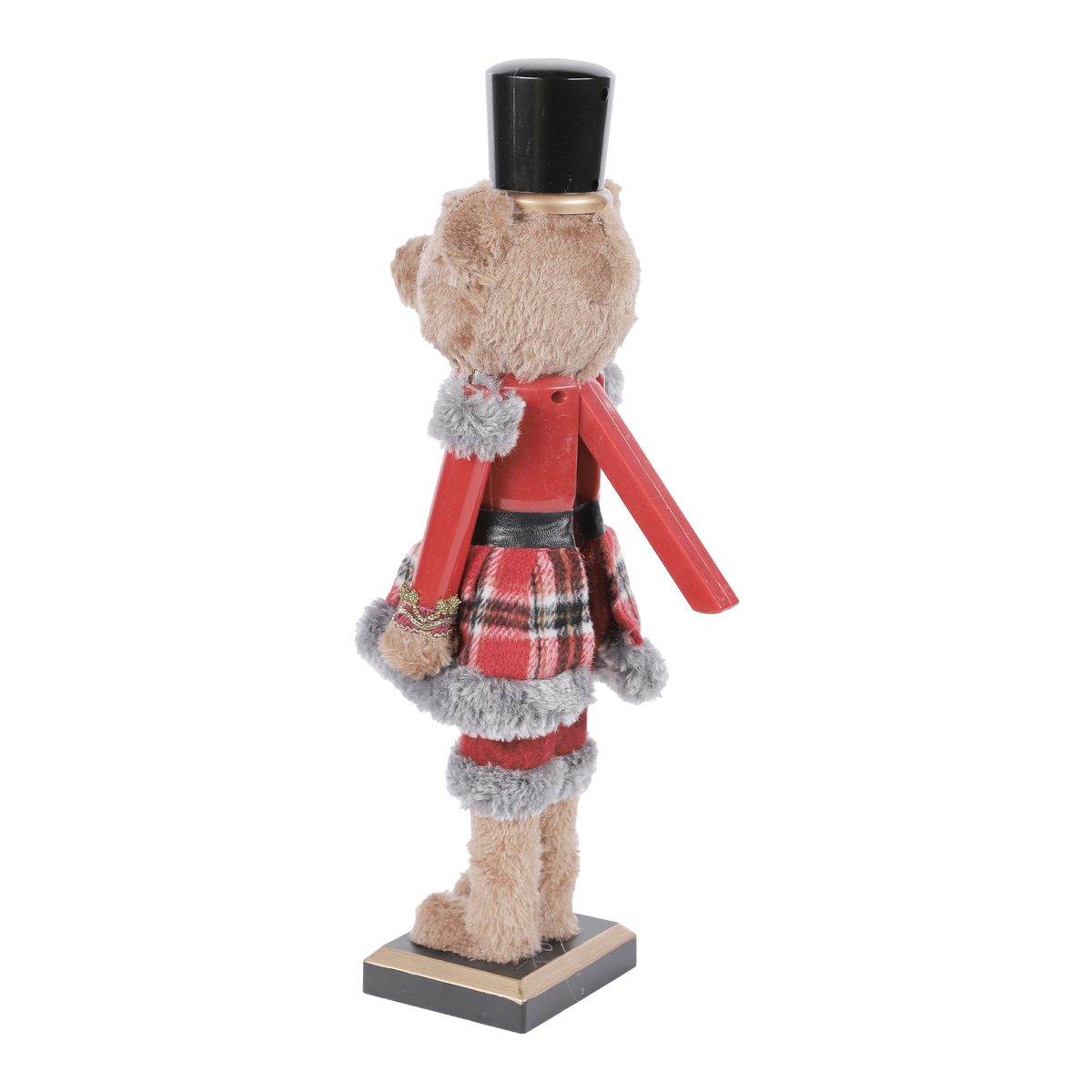 Casse-noisette ours soldat – 38 cm
