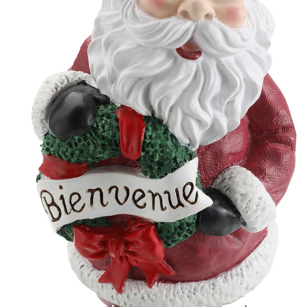 Figurine de Noël en résine - Rouge
