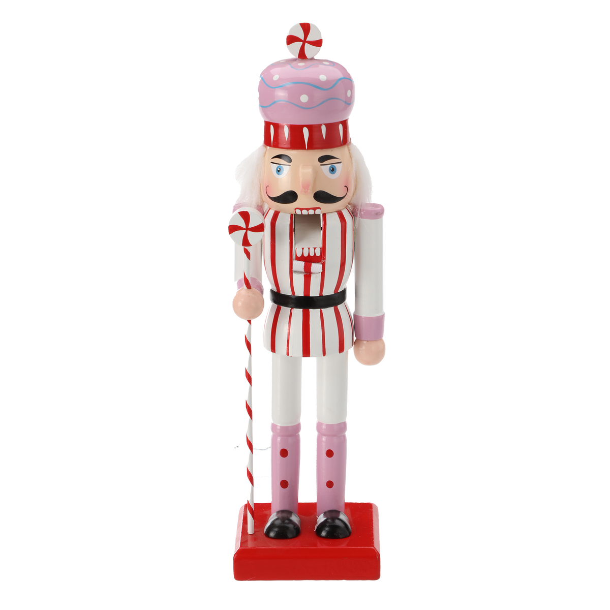 Figurine casse noisette de Noël - Blanc