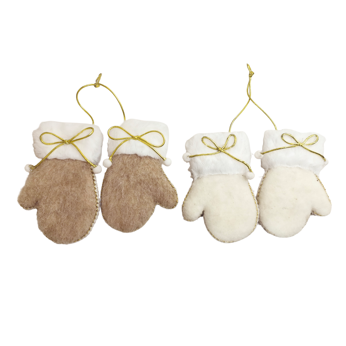 Gants en mousse de Noël – 9 × 12,5 × 3 cm