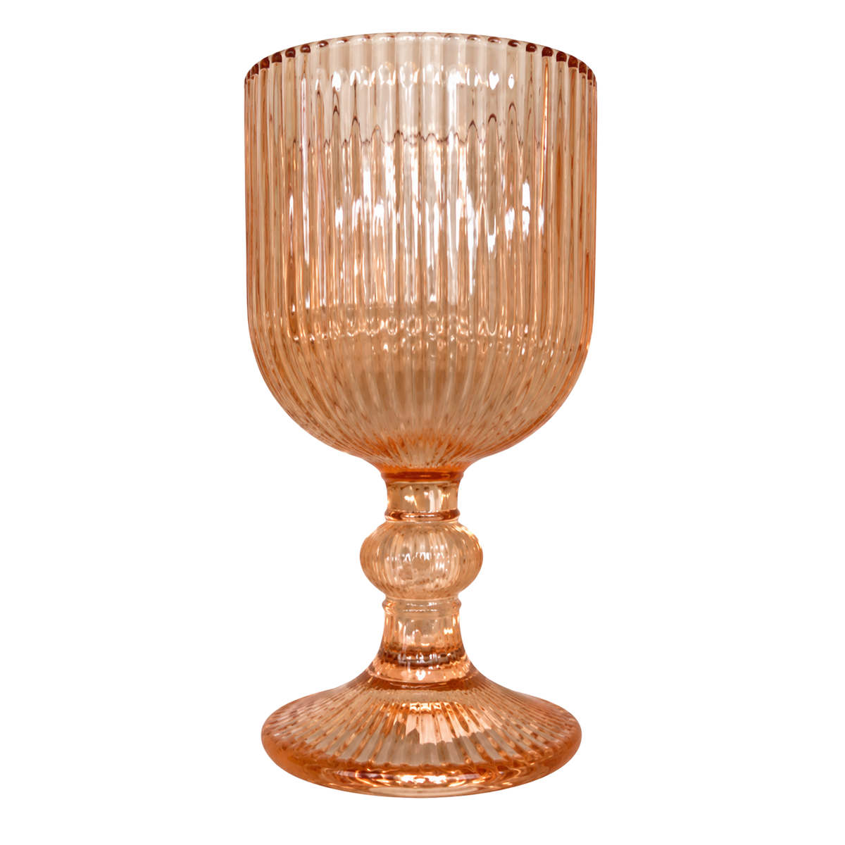 Verre à pied ambres 250 ml – Cook Keen – 3 pièces