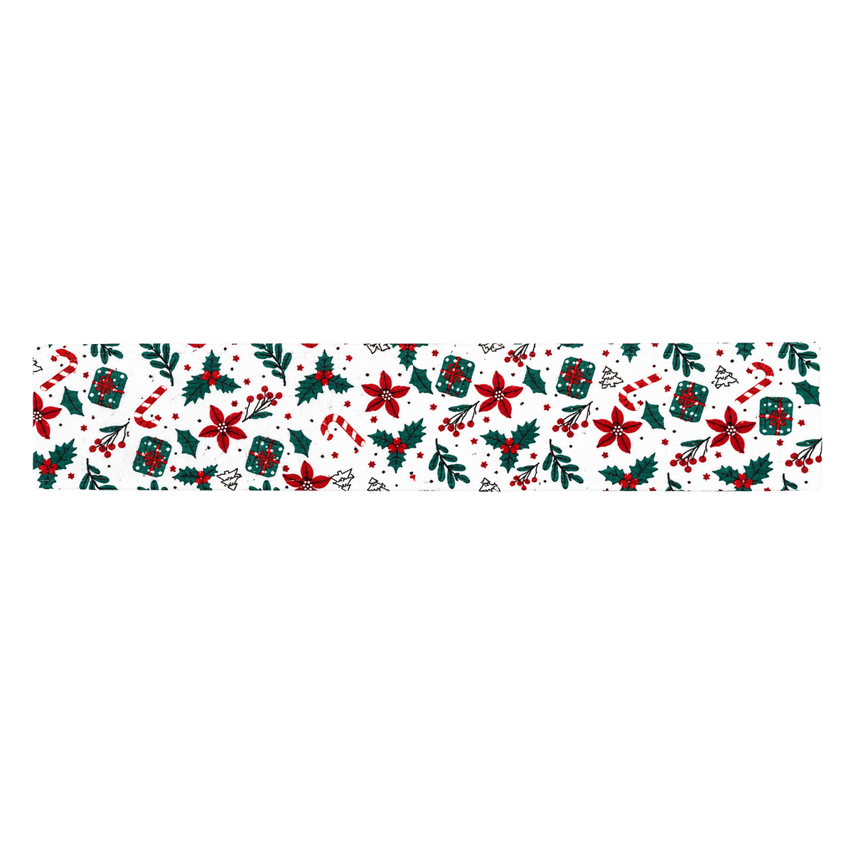 CHEMIN DE TABLE NOEL POLYESTER 28X275CM
