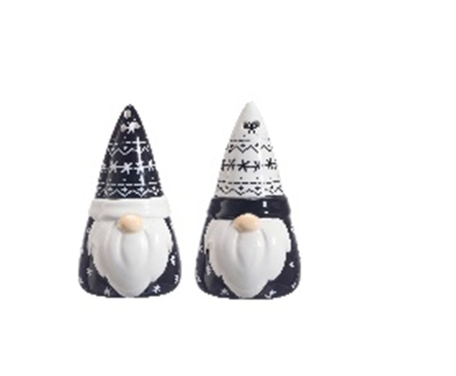 salière et poivrière en forme de gnome