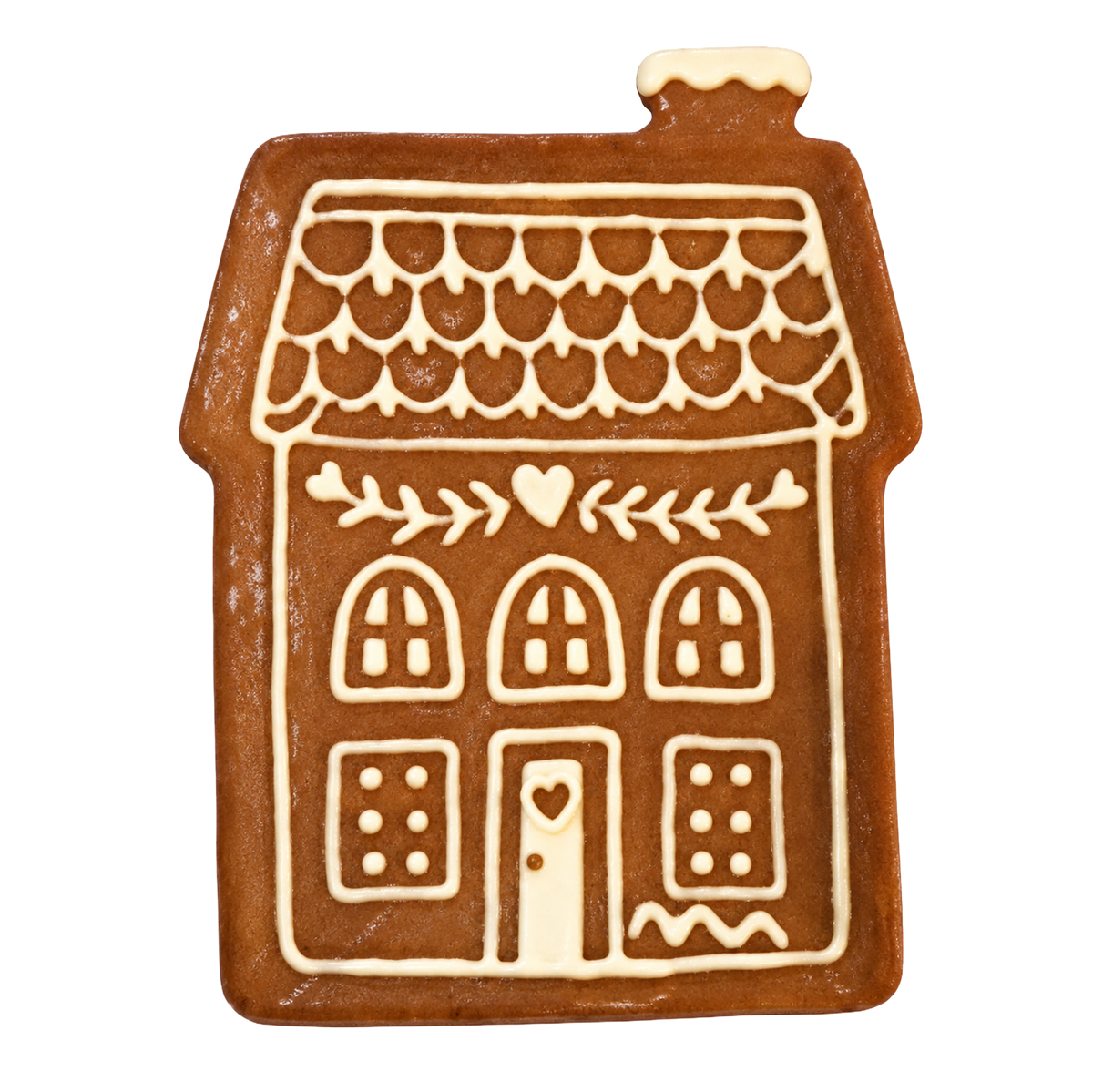 ASSIETTE MAISON CERAMIQUE DECOR NOEL 14X19XH2.5CM