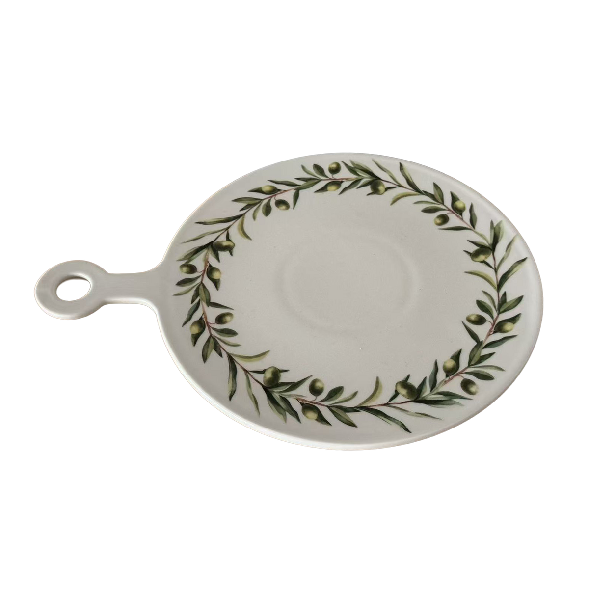 ASSIETTE A PIZZA DECOR NOEL 27*20CM