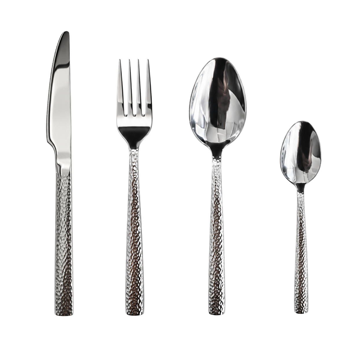 MENAGERE 16PCS MARTELEE ARGENT INOX
