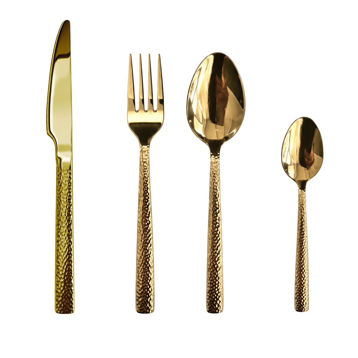 MENAGERE 16PCS MARTELEE ARGENT INOX