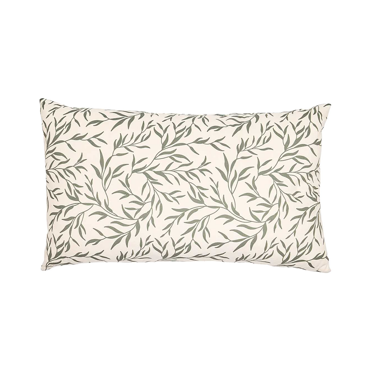 Coussin velours imprimé 30 × 50 cm - Vert