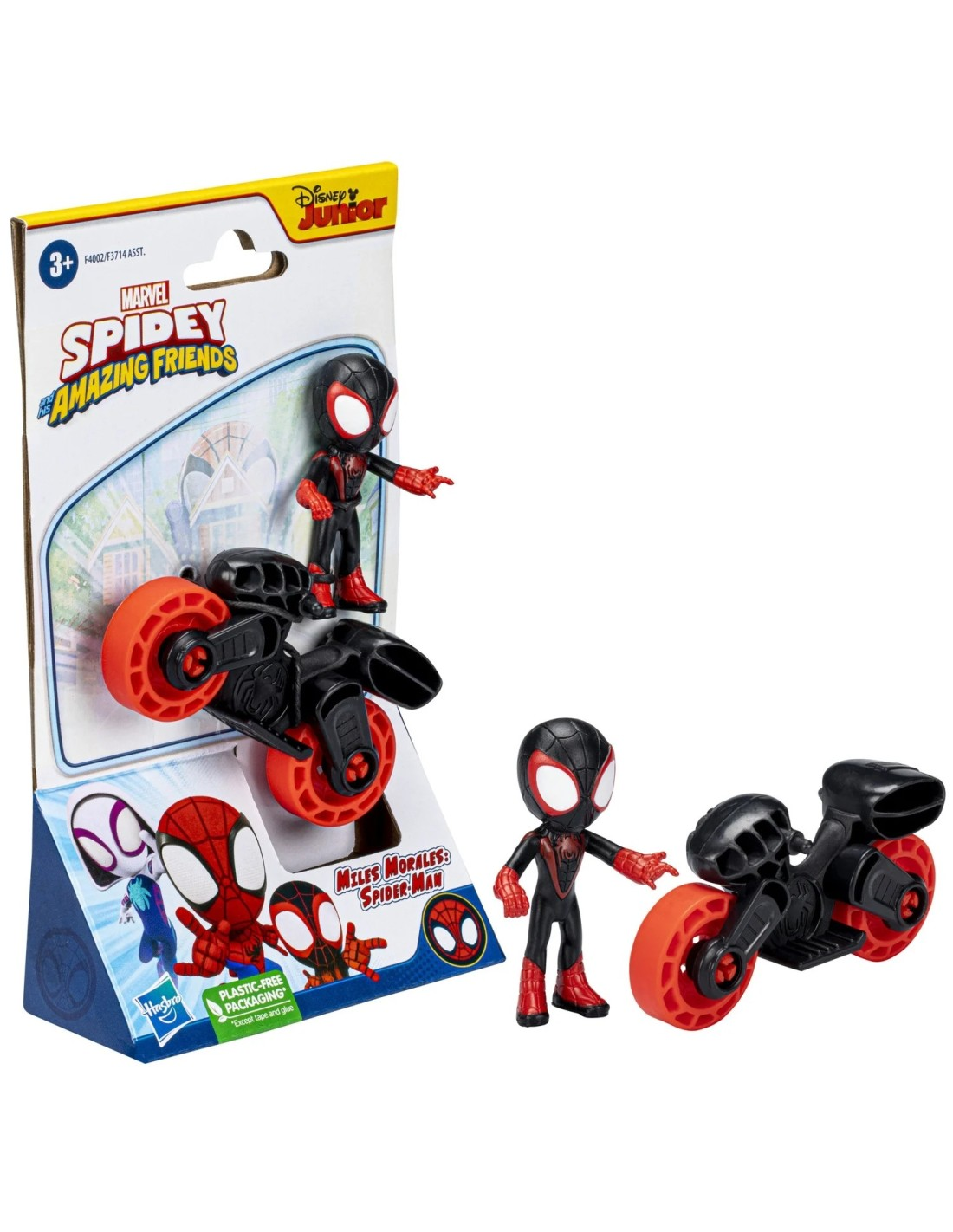 Figurine Spidey Roto avec véhicule Hasbro