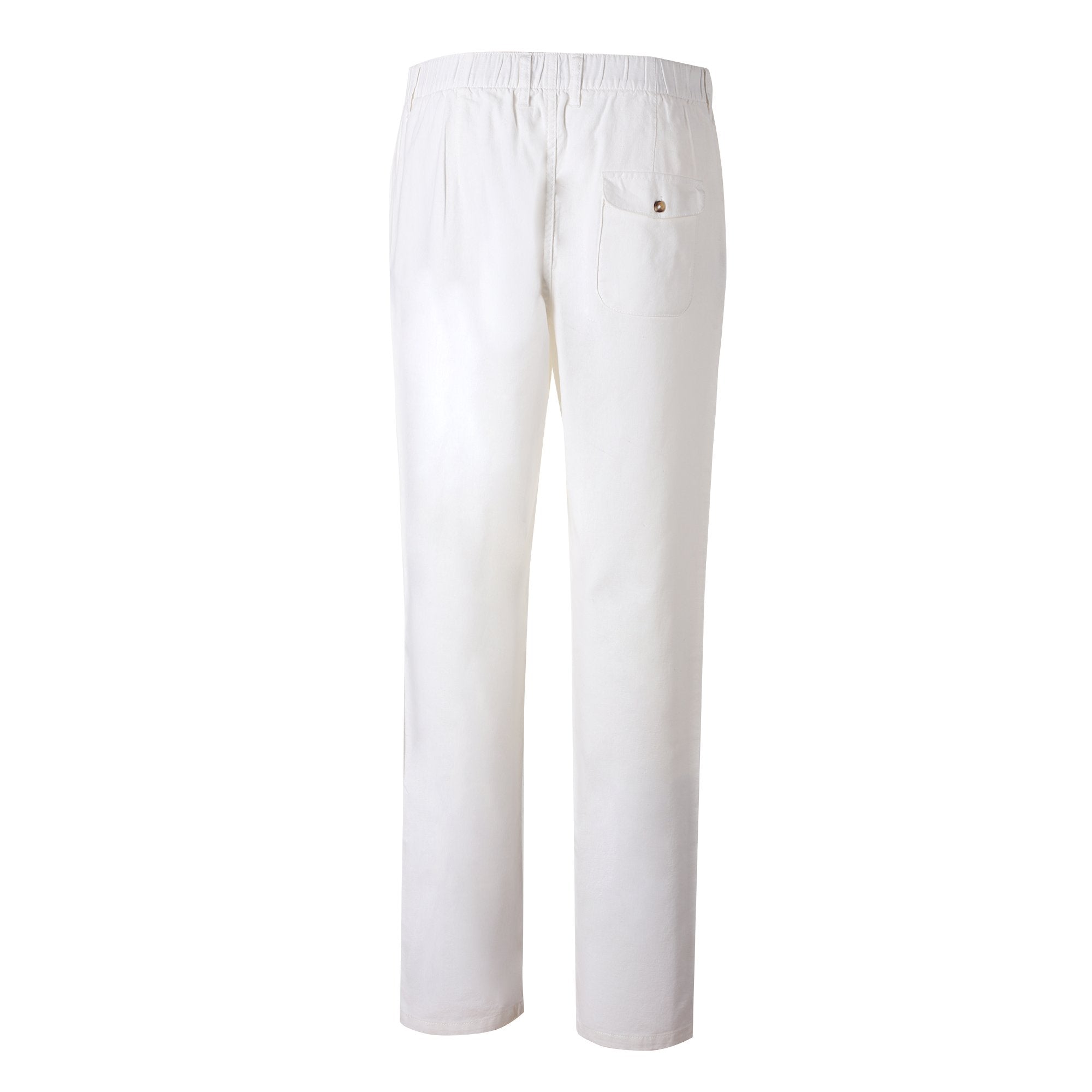 Pantalon avec broderie - Blanc